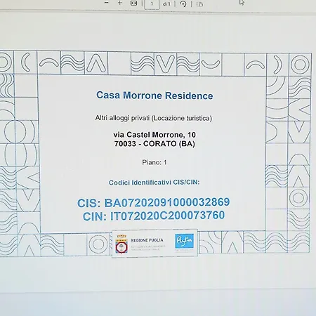 Apartmán Casa Morrone *